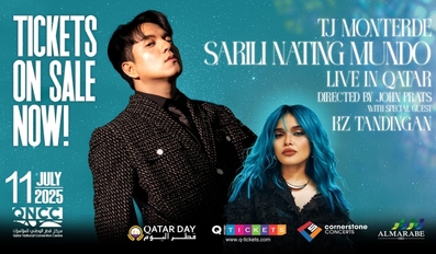 TJ Monterde  KZ Tandingan Set to Serenade Doha in Sarili Nating Mundo Concert